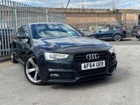 USED 2014 64 AUDI A5 2.0 TDI Black Edition Sportback 5dr Diesel Multitronic Euro 5 (s/s) (177 ps) LOW MILEAGE FAMILY HATCHBACK AUTO