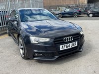 USED 2014 64 AUDI A5 2.0 TDI Black Edition Sportback 5dr Diesel Multitronic Euro 5 (s/s) (177 ps) LOW MILEAGE FAMILY HATCHBACK AUTO