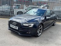 USED 2014 64 AUDI A5 2.0 TDI Black Edition Sportback 5dr Diesel Multitronic Euro 5 (s/s) (177 ps) LOW MILEAGE FAMILY HATCHBACK AUTO