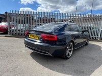USED 2014 64 AUDI A5 2.0 TDI Black Edition Sportback 5dr Diesel Multitronic Euro 5 (s/s) (177 ps) LOW MILEAGE FAMILY HATCHBACK AUTO