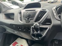 USED 2015 65 FORD TRANSIT CUSTOM 2.2 TDCi 290 Trend Panel Van 5dr Diesel Manual L2 H1 (123 bhp) NO VAT 1 OWNER FSH (9 SERVICES) !!!!! SATELLITE NAVIGATIONAND TALIGATE !!