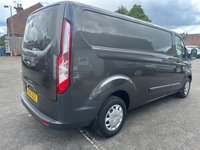 USED 2015 65 FORD TRANSIT CUSTOM 2.2 TDCi 290 Trend Panel Van 5dr Diesel Manual L2 H1 (123 bhp) NO VAT 1 OWNER FSH (9 SERVICES) !!!!! SATELLITE NAVIGATIONAND TALIGATE !!