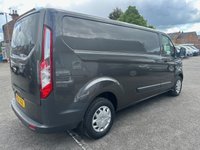 USED 2015 65 FORD TRANSIT CUSTOM 2.2 TDCi 290 Trend Panel Van 5dr Diesel Manual L2 H1 (123 bhp) NO VAT 1 OWNER FSH (9 SERVICES) !!!!! SATELLITE NAVIGATIONAND TALIGATE !!
