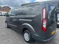 USED 2015 65 FORD TRANSIT CUSTOM 2.2 TDCi 290 Trend Panel Van 5dr Diesel Manual L2 H1 (123 bhp) NO VAT 1 OWNER FSH (9 SERVICES) !!!!! SATELLITE NAVIGATIONAND TALIGATE !!