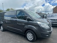 USED 2015 65 FORD TRANSIT CUSTOM 2.2 TDCi 290 Trend Panel Van 5dr Diesel Manual L2 H1 (123 bhp) NO VAT 1 OWNER FSH (9 SERVICES) !!!!! SATELLITE NAVIGATIONAND TALIGATE !!