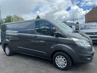 USED 2015 65 FORD TRANSIT CUSTOM 2.2 TDCi 290 Trend Panel Van 5dr Diesel Manual L2 H1 (123 bhp) NO VAT 1 OWNER FSH (9 SERVICES) !!!!! SATELLITE NAVIGATIONAND TALIGATE !!