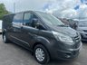 USED 2015 65 FORD TRANSIT CUSTOM 2.2 TDCi 290 Trend Panel Van 5dr Diesel Manual L2 H1 (123 bhp) NO VAT 1 OWNER FSH (9 SERVICES) !!!!! SATELLITE NAVIGATIONAND TALIGATE !!