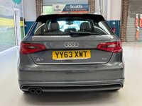 USED 2014 63 AUDI A3 2.0 TDI S line Sportback 5 Door Diesel Manual Grey 1 Owner from New Low Tax REAR SENSORS+HEATED HALF LEATHER
