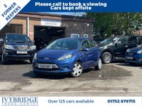 USED 2010 10 FORD FIESTA 1.25 Edge Hatchback 5dr Petrol Manual (133 g/km, 81 bhp) ONLY 2 FORMER KEEPER+NEW MOT
