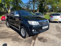USED 2015 15 TOYOTA HI-LUX 3.0 D-4D Invincible Pickup Double Cab 4dr Diesel Manual 4WD Euro 5 (171 ps) JUST 1 OWNER FROM NEW+MOT JUNE