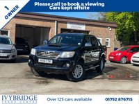 USED 2015 15 TOYOTA HI-LUX 3.0 D-4D Invincible Pickup Double Cab 4dr Diesel Manual 4WD Euro 5 (171 ps) JUST 1 OWNER FROM NEW+MOT JUNE