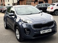USED 2017 67 KIA SPORTAGE 1.6 GDi 1 SUV 5dr Petrol Manual Euro 6 (s/s) (130 bhp) 