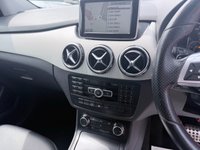 USED 2014 14 MERCEDES-BENZ B-CLASS Silver 1.5 B180 CDI Sport MPV, Automatic, Black leather, 18in Alloys, Sat nav, Bluetooth, Cruise Control, Reverse camera, Air Conditioning and much more! Discover this exceptional 2014 Mercedes Benz B Class B180 CDI Sport, boasting remarkably low mileage for its age at just 55,000 miles. This well maintained example features a 1.5L diesel engine and is presented in the desirable Sport trim. You'll appreciate the convenience of a reversing camera with parking guidelines, automatic headlight activation, and a Tyre Pressure Monitoring System for added peace of mind. The Bi Xenon headlights provide excellent visibility, while the air conditioning ens