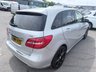 USED 2014 14 MERCEDES-BENZ B-CLASS Silver 1.5 B180 CDI Sport MPV, Automatic, Black leather, 18in Alloys, Sat nav, Bluetooth, Cruise Control, Reverse camera, Air Conditioning and much more! Discover this exceptional 2014 Mercedes Benz B Class B180 CDI Sport, boasting remarkably low mileage for its age at just 55,000 miles. This well maintained example features a 1.5L diesel engine and is presented in the desirable Sport trim. You'll appreciate the convenience of a reversing camera with parking guidelines, automatic headlight activation, and a Tyre Pressure Monitoring System for added peace of mind. The Bi Xenon headlights provide excellent visibility, while the air conditioning ens