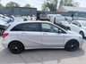 USED 2014 14 MERCEDES-BENZ B-CLASS Silver 1.5 B180 CDI Sport MPV, Automatic, Black leather, 18in Alloys, Sat nav, Bluetooth, Cruise Control, Reverse camera, Air Conditioning and much more! Discover this exceptional 2014 Mercedes Benz B Class B180 CDI Sport, boasting remarkably low mileage for its age at just 55,000 miles. This well maintained example features a 1.5L diesel engine and is presented in the desirable Sport trim. You'll appreciate the convenience of a reversing camera with parking guidelines, automatic headlight activation, and a Tyre Pressure Monitoring System for added peace of mind. The Bi Xenon headlights provide excellent visibility, while the air conditioning ens