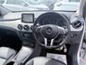 USED 2014 14 MERCEDES-BENZ B-CLASS Silver 1.5 B180 CDI Sport MPV, Automatic, Black leather, 18in Alloys, Sat nav, Bluetooth, Cruise Control, Reverse camera, Air Conditioning and much more! Discover this exceptional 2014 Mercedes Benz B Class B180 CDI Sport, boasting remarkably low mileage for its age at just 55,000 miles. This well maintained example features a 1.5L diesel engine and is presented in the desirable Sport trim. You'll appreciate the convenience of a reversing camera with parking guidelines, automatic headlight activation, and a Tyre Pressure Monitoring System for added peace of mind. The Bi Xenon headlights provide excellent visibility, while the air conditioning ens