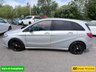 USED 2014 14 MERCEDES-BENZ B-CLASS Silver 1.5 B180 CDI Sport MPV, Automatic, Black leather, 18in Alloys, Sat nav, Bluetooth, Cruise Control, Reverse camera, Air Conditioning and much more! Discover this exceptional 2014 Mercedes Benz B Class B180 CDI Sport, boasting remarkably low mileage for its age at just 55,000 miles. This well maintained example features a 1.5L diesel engine and is presented in the desirable Sport trim. You'll appreciate the convenience of a reversing camera with parking guidelines, automatic headlight activation, and a Tyre Pressure Monitoring System for added peace of mind. The Bi Xenon headlights provide excellent visibility, while the air conditioning ens