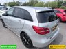 USED 2014 14 MERCEDES-BENZ B-CLASS Silver 1.5 B180 CDI Sport MPV, Automatic, Black leather, 18in Alloys, Sat nav, Bluetooth, Cruise Control, Reverse camera, Air Conditioning and much more! Discover this exceptional 2014 Mercedes Benz B Class B180 CDI Sport, boasting remarkably low mileage for its age at just 55,000 miles. This well maintained example features a 1.5L diesel engine and is presented in the desirable Sport trim. You'll appreciate the convenience of a reversing camera with parking guidelines, automatic headlight activation, and a Tyre Pressure Monitoring System for added peace of mind. The Bi Xenon headlights provide excellent visibility, while the air conditioning ens