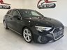 USED 2021 21 AUDI A3 1.5 TFSI 35 S line Sportback 5dr Petrol S Tronic Euro 6 (s/s) (150 ps) VERTICAL CLOCK . LEATHER SEATS . STUNNING CONDITION