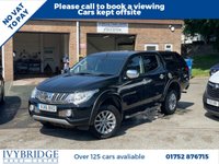 USED 2016 16 MITSUBISHI L200 2.4 DI-D DC Barbarian Pickup Double Cab 4dr Diesel Manual 4WD Euro 5 (178 ps) 2 OWNER+NO VAT+LOAD COVER