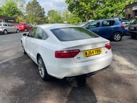 USED 2014 64 AUDI A5 2.0 TDIe SE Technik Sportback 5dr Diesel Manual Euro 5 (s/s) (136 ps) 1 OWNER+GREAT VALUE+NEW MOT