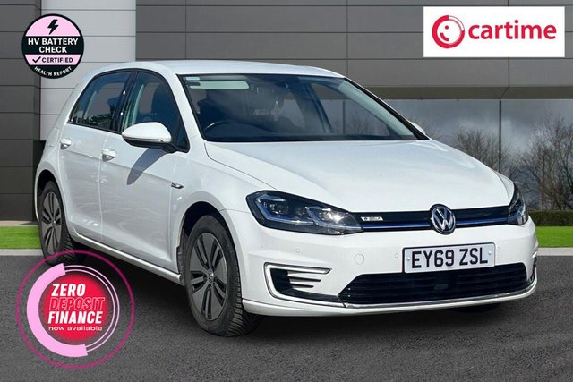 View our Volkswagen E-Golf range