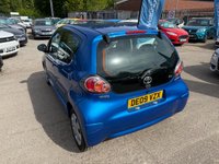 USED 2009 09 TOYOTA AYGO 1.0 VVT-i Blue Hatchback 5dr Petrol Manual Euro 4 (67 bhp) 