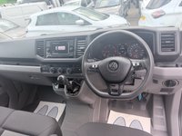 USED 2022 72 VOLKSWAGEN CRAFTER White 2.0 TDI CR35 Trendline van, 78,400 miles, Euro 6, ULEZ compliant, 6-Speed manual, A/C, Bluetooth, Cruise, DAB, F&R sensors. Plus VAT @ 20%! This 2022 Volkswagen Crafter presents an exceptional ownership proposition, having been meticulously maintained by a single owner with a service history at 20k, 53k, 72k, 78k, most recently serviced on 19th February 2026 at 78,191 miles. This 2.0 TDI CR35 Trendline FWD LWB High Roof model, registered in 2022, is powered by an efficient 2.0 litre Euro 6 diesel engine and boasts a substantial 3000 kg towing weight. For your peace of mind, it will be supplied with a 12 month MOT upon purchase, ensu