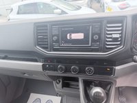 USED 2022 72 VOLKSWAGEN CRAFTER White 2.0 TDI CR35 Trendline van, 78,400 miles, Euro 6, ULEZ compliant, 6-Speed manual, A/C, Bluetooth, Cruise, DAB, F&R sensors. Plus VAT @ 20%! This 2022 Volkswagen Crafter presents an exceptional ownership proposition, having been meticulously maintained by a single owner with a service history at 20k, 53k, 72k, 78k, most recently serviced on 19th February 2026 at 78,191 miles. This 2.0 TDI CR35 Trendline FWD LWB High Roof model, registered in 2022, is powered by an efficient 2.0 litre Euro 6 diesel engine and boasts a substantial 3000 kg towing weight. For your peace of mind, it will be supplied with a 12 month MOT upon purchase, ensu