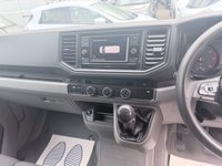 USED 2022 72 VOLKSWAGEN CRAFTER White 2.0 TDI CR35 Trendline van, 78,400 miles, Euro 6, ULEZ compliant, 6-Speed manual, A/C, Bluetooth, Cruise, DAB, F&R sensors. Plus VAT @ 20%! This 2022 Volkswagen Crafter presents an exceptional ownership proposition, having been meticulously maintained by a single owner with a service history at 20k, 53k, 72k, 78k, most recently serviced on 19th February 2026 at 78,191 miles. This 2.0 TDI CR35 Trendline FWD LWB High Roof model, registered in 2022, is powered by an efficient 2.0 litre Euro 6 diesel engine and boasts a substantial 3000 kg towing weight. For your peace of mind, it will be supplied with a 12 month MOT upon purchase, ensu