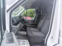 USED 2022 72 VOLKSWAGEN CRAFTER White 2.0 TDI CR35 Trendline van, 78,400 miles, Euro 6, ULEZ compliant, 6-Speed manual, A/C, Bluetooth, Cruise, DAB, F&R sensors. Plus VAT @ 20%! This 2022 Volkswagen Crafter presents an exceptional ownership proposition, having been meticulously maintained by a single owner with a service history at 20k, 53k, 72k, 78k, most recently serviced on 19th February 2026 at 78,191 miles. This 2.0 TDI CR35 Trendline FWD LWB High Roof model, registered in 2022, is powered by an efficient 2.0 litre Euro 6 diesel engine and boasts a substantial 3000 kg towing weight. For your peace of mind, it will be supplied with a 12 month MOT upon purchase, ensu