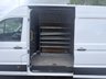 USED 2022 72 VOLKSWAGEN CRAFTER White 2.0 TDI CR35 Trendline van, 78,400 miles, Euro 6, ULEZ compliant, 6-Speed manual, A/C, Bluetooth, Cruise, DAB, F&R sensors. Plus VAT @ 20%! This 2022 Volkswagen Crafter presents an exceptional ownership proposition, having been meticulously maintained by a single owner with a service history at 20k, 53k, 72k, 78k, most recently serviced on 19th February 2026 at 78,191 miles. This 2.0 TDI CR35 Trendline FWD LWB High Roof model, registered in 2022, is powered by an efficient 2.0 litre Euro 6 diesel engine and boasts a substantial 3000 kg towing weight. For your peace of mind, it will be supplied with a 12 month MOT upon purchase, ensu