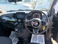 USED 2023 23 FIAT 500 Black 1.0 MHEV hatchback, 41,000 miles, Euro 6, ULEZ compliant, 6-Speed manual, 7in screen, CarPlay/Android Auto, Sunroof, A/C, DAB. This 2023 Fiat 500 is a superb example, having had only one owner from new. It is powered by an efficient 1.0 litre petrol engine, meeting Euro 6 emissions standards. Inside, you'll find a 7in HD touchscreen radio complete with Bluetooth, USB, and DAB functionality, seamlessly integrating with your smartphone via Apple CarPlay and Android Auto. Comfort is assured with air conditioning, while the fixed sunroof, which includes a panoramic option, adds to the airy feel. Practicality is enhanced by