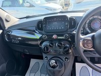 USED 2023 23 FIAT 500 Black 1.0 MHEV hatchback, 41,000 miles, Euro 6, ULEZ compliant, 6-Speed manual, 7in screen, CarPlay/Android Auto, Sunroof, A/C, DAB. This 2023 Fiat 500 is a superb example, having had only one owner from new. It is powered by an efficient 1.0 litre petrol engine, meeting Euro 6 emissions standards. Inside, you'll find a 7in HD touchscreen radio complete with Bluetooth, USB, and DAB functionality, seamlessly integrating with your smartphone via Apple CarPlay and Android Auto. Comfort is assured with air conditioning, while the fixed sunroof, which includes a panoramic option, adds to the airy feel. Practicality is enhanced by