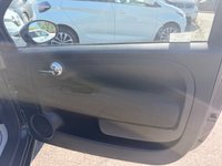 USED 2023 23 FIAT 500 Black 1.0 MHEV hatchback, 41,000 miles, Euro 6, ULEZ compliant, 6-Speed manual, 7in screen, CarPlay/Android Auto, Sunroof, A/C, DAB. This 2023 Fiat 500 is a superb example, having had only one owner from new. It is powered by an efficient 1.0 litre petrol engine, meeting Euro 6 emissions standards. Inside, you'll find a 7in HD touchscreen radio complete with Bluetooth, USB, and DAB functionality, seamlessly integrating with your smartphone via Apple CarPlay and Android Auto. Comfort is assured with air conditioning, while the fixed sunroof, which includes a panoramic option, adds to the airy feel. Practicality is enhanced by