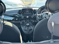 USED 2023 23 FIAT 500 Black 1.0 MHEV hatchback, 41,000 miles, Euro 6, ULEZ compliant, 6-Speed manual, 7in screen, CarPlay/Android Auto, Sunroof, A/C, DAB. This 2023 Fiat 500 is a superb example, having had only one owner from new. It is powered by an efficient 1.0 litre petrol engine, meeting Euro 6 emissions standards. Inside, you'll find a 7in HD touchscreen radio complete with Bluetooth, USB, and DAB functionality, seamlessly integrating with your smartphone via Apple CarPlay and Android Auto. Comfort is assured with air conditioning, while the fixed sunroof, which includes a panoramic option, adds to the airy feel. Practicality is enhanced by