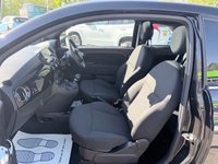 USED 2023 23 FIAT 500 Black 1.0 MHEV hatchback, 41,000 miles, Euro 6, ULEZ compliant, 6-Speed manual, 7in screen, CarPlay/Android Auto, Sunroof, A/C, DAB. This 2023 Fiat 500 is a superb example, having had only one owner from new. It is powered by an efficient 1.0 litre petrol engine, meeting Euro 6 emissions standards. Inside, you'll find a 7in HD touchscreen radio complete with Bluetooth, USB, and DAB functionality, seamlessly integrating with your smartphone via Apple CarPlay and Android Auto. Comfort is assured with air conditioning, while the fixed sunroof, which includes a panoramic option, adds to the airy feel. Practicality is enhanced by