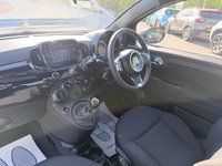 USED 2023 23 FIAT 500 Black 1.0 MHEV hatchback, 41,000 miles, Euro 6, ULEZ compliant, 6-Speed manual, 7in screen, CarPlay/Android Auto, Sunroof, A/C, DAB. This 2023 Fiat 500 is a superb example, having had only one owner from new. It is powered by an efficient 1.0 litre petrol engine, meeting Euro 6 emissions standards. Inside, you'll find a 7in HD touchscreen radio complete with Bluetooth, USB, and DAB functionality, seamlessly integrating with your smartphone via Apple CarPlay and Android Auto. Comfort is assured with air conditioning, while the fixed sunroof, which includes a panoramic option, adds to the airy feel. Practicality is enhanced by