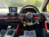 USED 2018 18 AUDI Q2 1.4 TFSI SPORT NAV SUV 5 DOOR *APPLE CAR PLAY*SAT NAV*DAB*PARKING SENSORS*CRUISE CONTROL*AIR CON*ALLOY WHEELS*REAR SPOILER*BRAND NEW MOT AND SERVICE*DRIVE SELECT MODE*5 AUDI MAIN DEALER SERVICES*BRAND NEW MOT AND SERVICE*