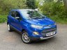 USED 2016 66 FORD ECOSPORT 1.0T EcoBoost Titanium S SUV 5dr Petrol Manual 2WD Euro 6 (s/s) (140 ps) UPGRADED ALLOYS - DAB
