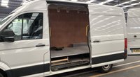 USED 2019 19 VOLKSWAGEN CRAFTER 2.0 TDI CR35 BlueMotion Tech Trendline Panel Van 5dr Diesel Manual FWD MWB High Roof Euro 6 (s/s) (102 ps) A/C-sensors-racking-captain seats