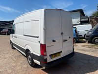 USED 2019 19 VOLKSWAGEN CRAFTER 2.0 TDI CR35 BlueMotion Tech Trendline Panel Van 5dr Diesel Manual FWD MWB High Roof Euro 6 (s/s) (102 ps) A/C-sensors-racking-captain seats