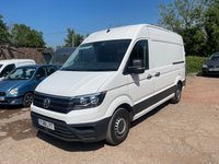 USED 2019 19 VOLKSWAGEN CRAFTER 2.0 TDI CR35 BlueMotion Tech Trendline Panel Van 5dr Diesel Manual FWD MWB High Roof Euro 6 (s/s) (102 ps) A/C-sensors-racking-captain seats