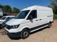 USED 2019 19 VOLKSWAGEN CRAFTER 2.0 TDI CR35 BlueMotion Tech Trendline Panel Van 5dr Diesel Manual FWD MWB High Roof Euro 6 (s/s) (102 ps) A/C-sensors-racking-captain seats