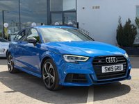 USED 2019 19 AUDI S3 2.0 TFSI Black Edition Sportback 5dr Petrol S Tronic quattro Euro 6 (s/s) (300 ps) 