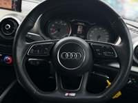 USED 2019 19 AUDI S3 2.0 TFSI Black Edition Sportback 5dr Petrol S Tronic quattro Euro 6 (s/s) (300 ps) 