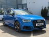 USED 2019 19 AUDI S3 2.0 TFSI Black Edition Sportback 5dr Petrol S Tronic quattro Euro 6 (s/s) (300 ps) 