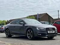 USED 2013 13 AUDI A5 3.0 TDI V6 Black Edition Coupe 2dr Diesel S Tronic quattro Euro 5 (s/s) (245 ps) 