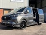 USED 2024 74 FORD TRANSIT CUSTOM 2.5 320 Duratec 11.8kWh Sport Crew Van 5dr Petrol Plug-in Hybrid Auto L1 Euro 6 (232 ps) 1 OWNER / ONLY 10k MILES / LONG WHEELBASE