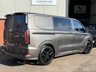 USED 2024 74 FORD TRANSIT CUSTOM 2.5 320 Duratec 11.8kWh Sport Crew Van 5dr Petrol Plug-in Hybrid Auto L1 Euro 6 (232 ps) 1 OWNER / ONLY 10k MILES / LONG WHEELBASE
